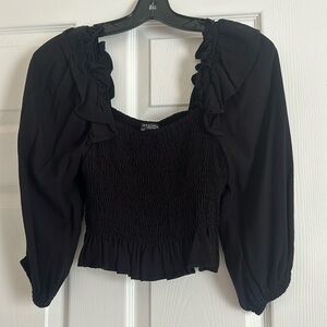 Black Zara top